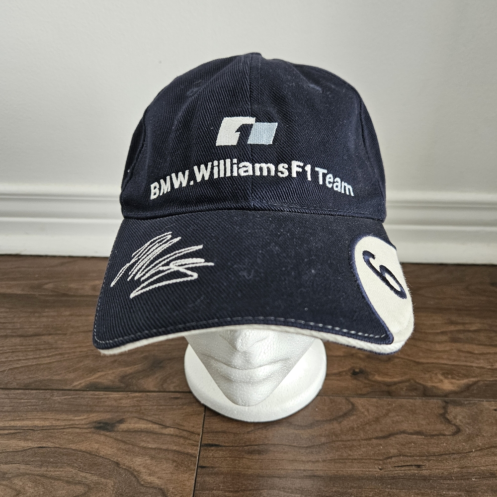 Vintage BMW Williams F1 Team Strapback Hat 2002